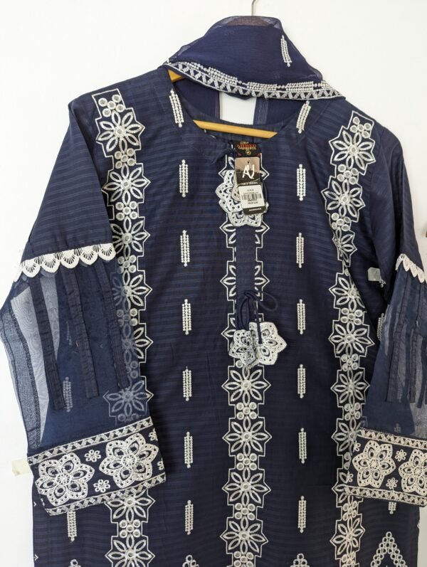 EMBROIDERED COTTON 2AMD28-3PCS