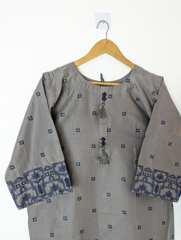 Cotton light embroidery 3BR39-2pcs