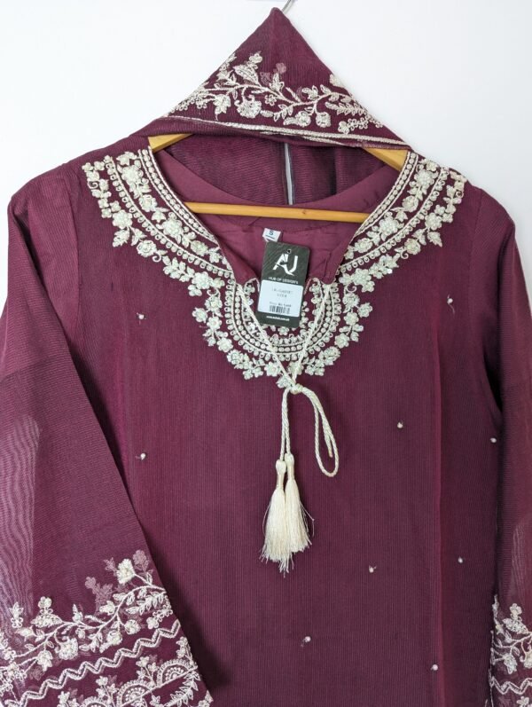 Khaddi cotton LB1-GARNET