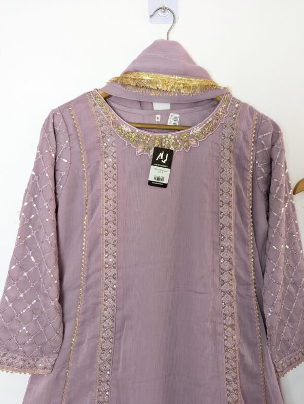 Chiffon Maxi FZN213-Lilik purple