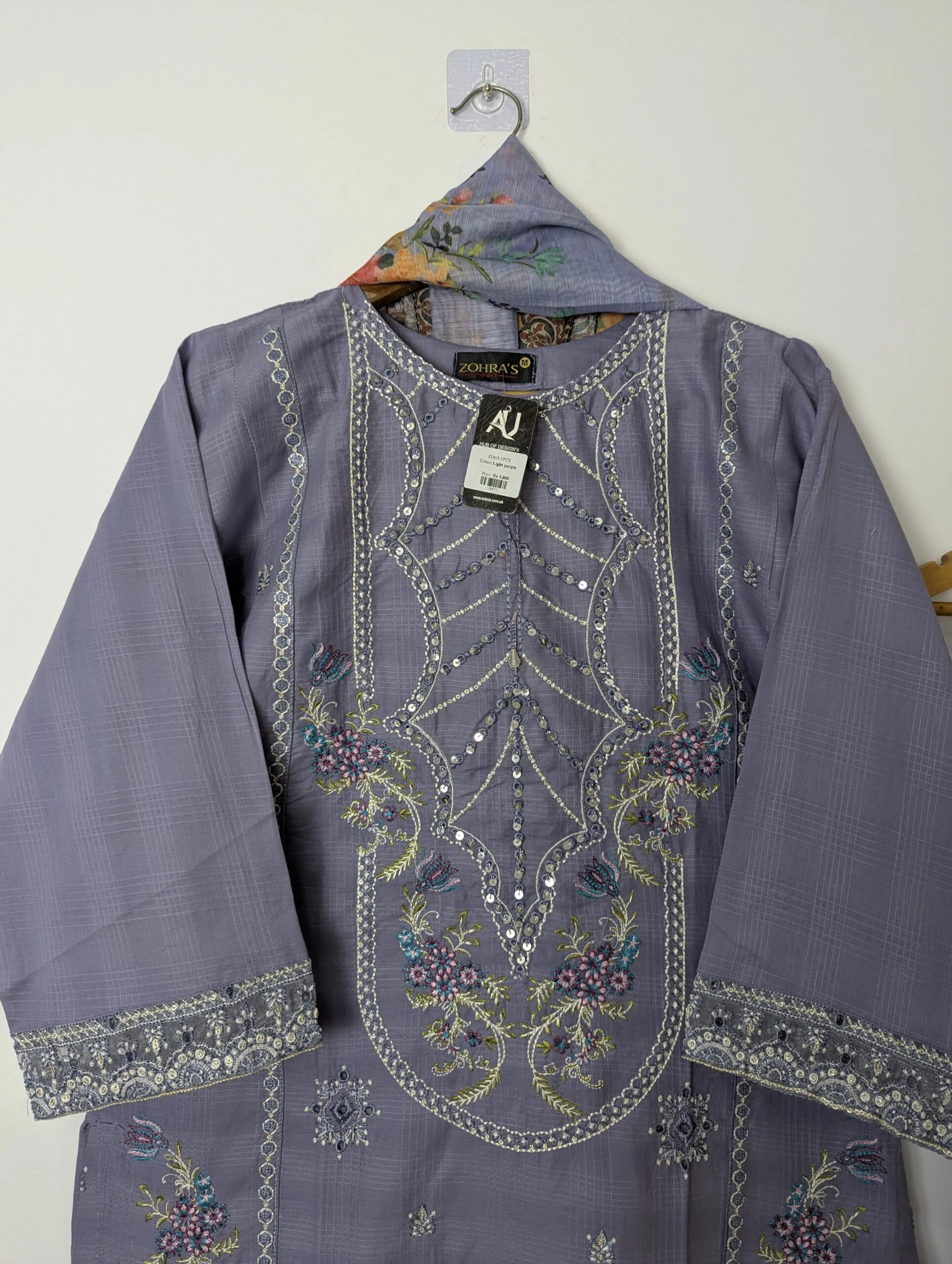 Cotton hand embellishments |RTW 3-Piece |ZOH3-3PCS