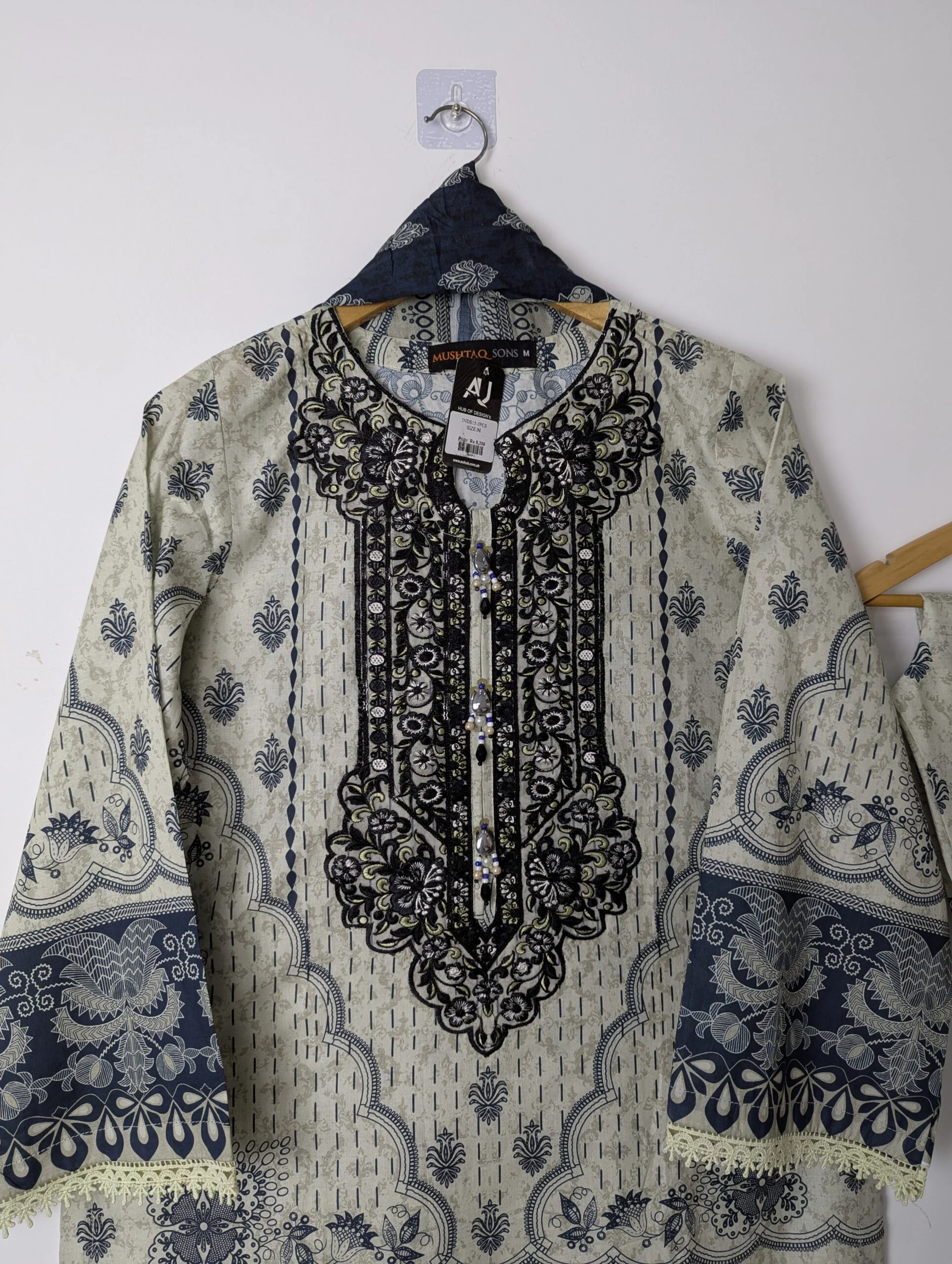 Premium lawn |RTW|-INDS15-3PCS