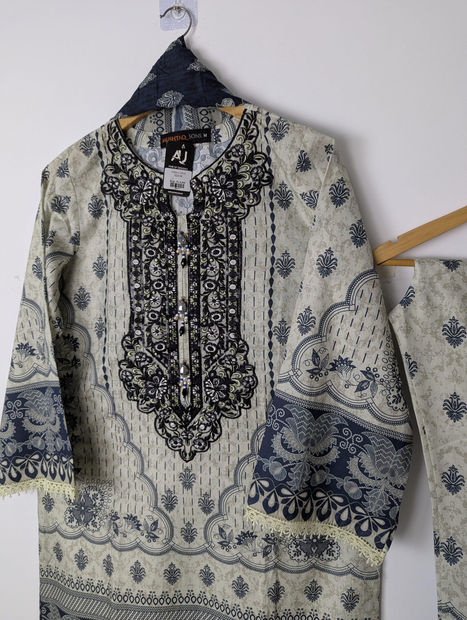 Premium lawn |RTW|-INDS15-3PCS - Image 3