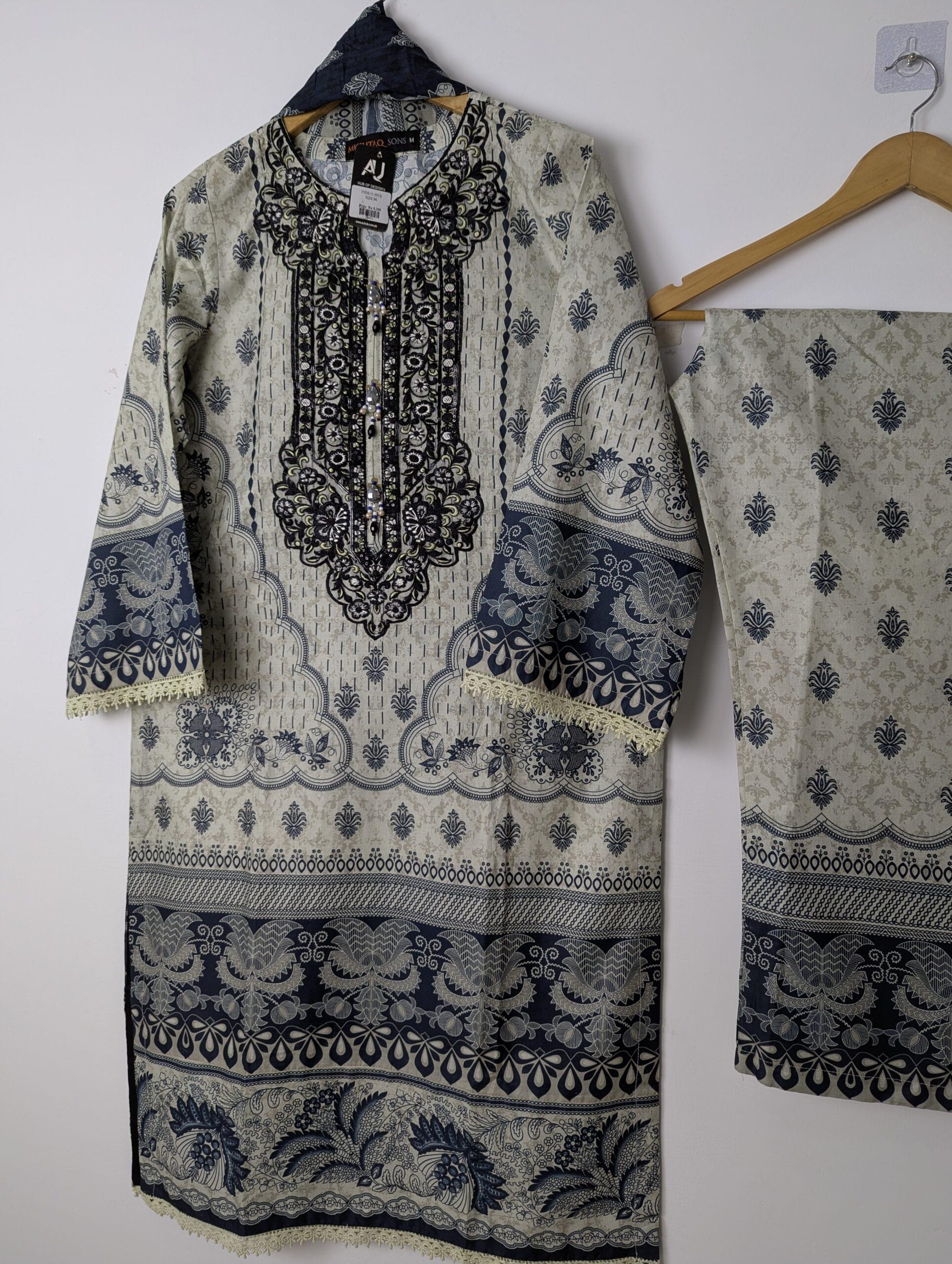 Premium lawn |RTW|-INDS15-3PCS - Image 2